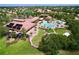 Extensive community amenities showcasing multiple pools, a clubhouse, and manicured grounds at 5663 Sunset Falls Dr, Apollo Beach, FL 33572