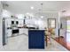 Bright, functional kitchen featuring stainless steel appliances and granite countertops at 5663 Sunset Falls Dr, Apollo Beach, FL 33572