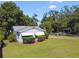 A quaint home with a well-manicured lawn and awning-covered windows at 5906 12Th St, Zephyrhills, FL 33542