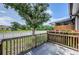 Relax on the private back deck offering scenic views and a serene atmosphere at 6206 92Nd N Pl # 3605, Pinellas Park, FL 33782