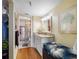 Bathroom with granite countertops, an orchid, and shower at 7430 Sunshine Skyway S Ln # 602, St Petersburg, FL 33711