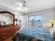 This bedroom has water views and a large mirror at 7430 Sunshine Skyway S Ln # 602, St Petersburg, FL 33711
