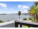 Enjoy beautiful panoramic water views and city skyline from this updated private balcony at 80 Rogers St # 2D, Clearwater, FL 33756