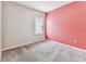 Bedroom with carpet flooring, a window and freshly painted walls at 11541 Tangle Branch Ln, Gibsonton, FL 33534