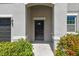 Close-up of home's front door at 11541 Tangle Branch Ln, Gibsonton, FL 33534