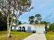 Charming home featuring clean lines, landscaped front yard, and inviting entryway at 13186 Thrush St, Spring Hill, FL 34609