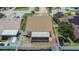 Property featuring a fenced backyard with a covered patio in a residential neighborhood at 1331 Coolmont Dr, Brandon, FL 33511