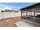 The screened porch provides an enjoyable area for outdoor living with a view of the backyard at 1331 Coolmont Dr, Brandon, FL 33511