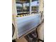 Sliding glass door with flood barrier for protection at 13814 Lavender Ave, Hudson, FL 34667