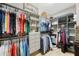 Spacious walk-in closet features custom shelving and ample storage space for organization at 1391 Marinella Dr, Palm Harbor, FL 34683
