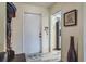 Welcoming foyer with decorative rug at 1510 Palmer Ct, Palm Harbor, FL 34685