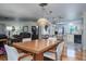 Open floor plan with kitchen and dining area for easy entertaining at 1510 Palmer Ct, Palm Harbor, FL 34685