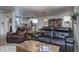Cozy living room and dining area, open to the beautifully remodeled kitchen at 1510 Palmer Ct, Palm Harbor, FL 34685