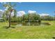 Picturesque view of a tranquil pond surrounded by lush greenery and mature trees, enhancing the property's appeal at 1510 Palmer Ct, Palm Harbor, FL 34685