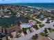 Beautiful waterfront property with a private boat dock and a stunning view of the ocean at 202 Howard Dr, Belleair Beach, FL 33786