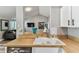 Open floor plan showcases the kitchen area with a sink, and connecting living spaces at 2692 Cedarbrooke Dr, Palm Harbor, FL 34684