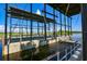Boat lift with a beautiful lake view, perfect for storing and launching boats at 314 Blackrock Ln, Apollo Beach, FL 33572