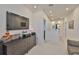 Bright upstairs bonus room with neutral colors and great natural light at 314 Blackrock Ln, Apollo Beach, FL 33572