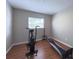 Versatile room featuring exercise equipment and a window for natural light, perfect for a home gym at 4404 Hickory Branch Ct, Brandon, FL 33511