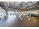 Well-equipped fitness center featuring a variety of machines and free weights for residents' use at 4736 Stonebriar Dr, Oldsmar, FL 34677