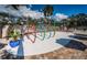 Fun splash pad with colorful water features, offering a safe and enjoyable play area for children at 4736 Stonebriar Dr, Oldsmar, FL 34677