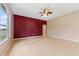 Living Room with hardwood floors and ceiling fan at 5309 Spectacular Bid Dr, Wesley Chapel, FL 33544