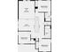 Second floor plan features a loft, three bedrooms, and two bathrooms at 719 Steel Dr, Apollo Beach, FL 33572