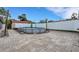 The outdoor pool offers pavers, and fenced perimeter, perfect for recreation and relaxation at 915 S Miller Rd, Valrico, FL 33594