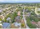 Lovely aerial shot of a suburban community, complete with tree-lined streets and inviting homes at 10237 Carrin Rd, Spring Hill, FL 34608