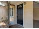 View of Front Door Entrance from Screened Porch at 11896 104Th Ln, Largo, FL 33773