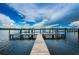 Scenic long dock with boat lifts, perfect for enjoying waterfront activities and stunning views at 19717 Gulf Blvd # V5, Indian Shores, FL 33785