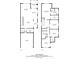 Detailed floor plan showcasing the layout of this 2029 sq ft home at 2435 Foggy Creek Cir, Clearwater, FL 33764