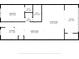 Floor plan showing the layout of the kitchen, living room, bedroom, office, and dining area at 3018 59Th S St # 405, Gulfport, FL 33707
