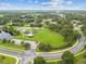 Expansive community park with playground, pond, tennis courts, and picnic areas for outdoor enjoyment at 31244 Baclan Dr, Wesley Chapel, FL 33545