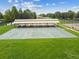 Sheltered picnic space with tables, ideal for community gatherings or enjoying meals outdoors near recreational facilities at 31244 Baclan Dr, Wesley Chapel, FL 33545