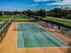 Enjoy a match on the community's well-maintained tennis court in a beautiful park setting at 31244 Baclan Dr, Wesley Chapel, FL 33545