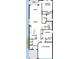 Open-concept floor plan with kitchen, dining, Gathering room, owner's retreat, and two-car garage at 31400 Pendleton Landing Cir, Wesley Chapel, FL 33545