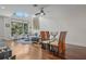 Bright living room with high ceilings, dining area, large windows, and comfortable seating at 325 5Th S Ave # 9, St Petersburg, FL 33701