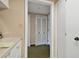 Neutral hallway space with closet and doorway access to other rooms at 36750 Us 19 N # 09208, Palm Harbor, FL 34684