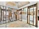Interior view showing framing and some flooring, ready for your personal touch and renovation at 500 New York Ave # 22, Dunedin, FL 34698