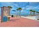 The Bert and Walter Williams Pier of Gulfport, Florida with brick accents and surrounding palm trees at 5240 31St S Ave, Gulfport, FL 33707