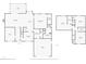 A detailed floor plan showing the layout of the first floor at 5303 Glen Harwell Rd, Plant City, FL 33566
