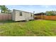 Backyard shed offers extra storage space at 5303 Glen Harwell Rd, Plant City, FL 33566