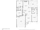 First floor plan showing the layout of the home's rooms and the location of the garage at 5633 99Th N Ter, Pinellas Park, FL 33782