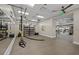 Functional gym featuring modern equipment, mirrors, and a layout designed for full-body fitness at 6133 Wire Grass Ct, Nokomis, FL 34275