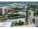Overhead view showing a minor league baseball field in an urban setting at 777 N Ashley Dr # 2513, Tampa, FL 33602