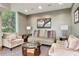 Comfortable lounge featuring modern decor and plush seating near a large window at 777 N Ashley Dr # 2513, Tampa, FL 33602