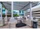 Outdoor grilling station with steel grill, perfect for alfresco dining and entertaining in a stylish community at 777 N Ashley Dr # 2513, Tampa, FL 33602