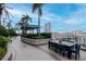 Expansive rooftop deck with dining and lounge seating, perfect for enjoying city views and relaxation at 777 N Ashley Dr # 2513, Tampa, FL 33602