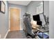 Modern workspace with computer, sleek glass desk, and comfortable ergonomic chair at 777 N Ashley Dr # 2513, Tampa, FL 33602